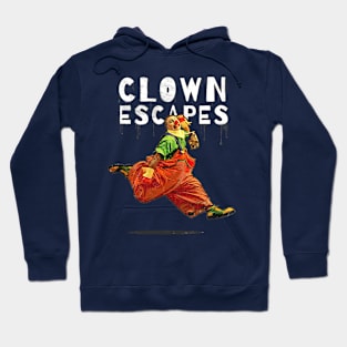 Clown Escapes Jump Hoodie